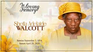 A Service of Thanksgiving for the life of Sheila Walcott