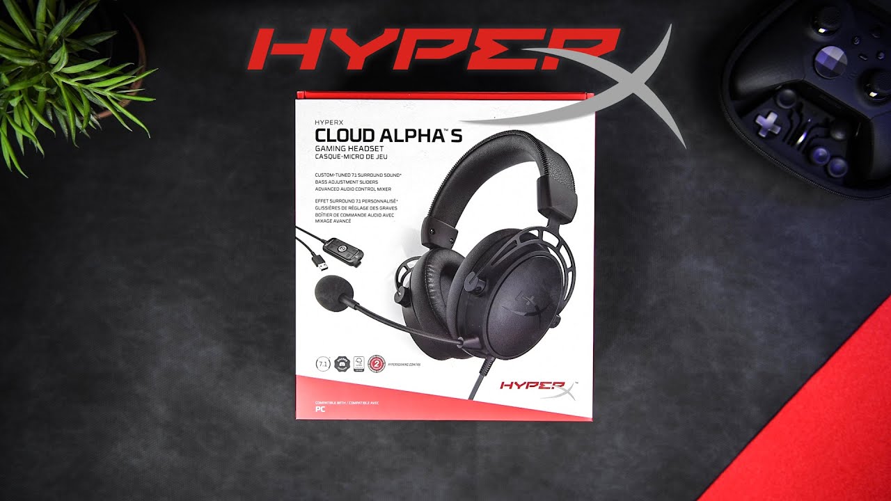 HyperX Cloud Alpha S - Blackout Edition! - YouTube