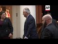 us secretary of state tillerson arrives in bonn