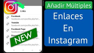 Cómo agregar múltiples enlaces en Instagram - NUEVA ACTUALIZACIÓN (2023) | Agregar varios enlaces