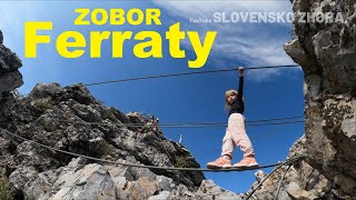 Ferraty Zobor - vrch ZOBOR Nitra - Nová Rodinná ferrata Zobor na Nitrianskej Pyramíde