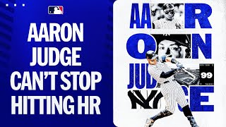 Aaron Judge MASHES No. 48! 4 HRs in his last 3 games! 👨‍⚖️