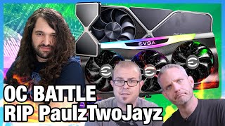 RTX 3090 Overclocking Battle vs. JayzTwoCents & Paul's Hardware (ft. Liquid Metal)