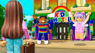 HOTEL Was For KIDS ONLY.. You Won't BELIEVE What They Were HIDING! (Roblox)