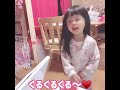 【ちょっぴり成長の遅いあいりたん♥️】