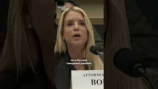 Today, Pam Bondi offered a forceful defense of the victim named repeatedly in the Epstein files