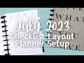 How I’ll Be Using My July 2023 Social Media Planner [Checklist Layout | Happy Planner Setup]