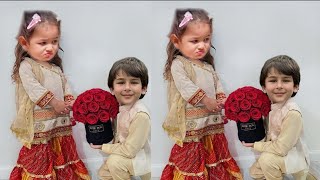 Raha Kapoor with cousin taimur Ali Khan in  Look stunning enjoying together