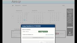 Using Aesop To Report An Absence