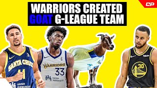 Warriors Created GOAT G-League Team | Clutch #Shorts