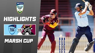 NSW v Queensland | Marsh One-Day Cup 2023-24