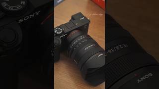 Sony Alpha 7C ii Camera \u0026 Sony FE 16-25mm f/2.8 G Lens unboxing \u0026 photography 8k