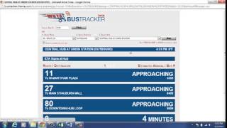 WRTA - Bustracker ETA Page: Using Stop ID or Route/Stop