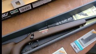 Tokyo Marui VSR-10 Real Shock Unboxing