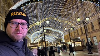 St. Petersburg Xmas MARKET Live on CHRISTMAS EVE 🇷🇺 RUSSIA