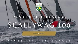 Rolex Middle Sea Race 2024 | Scallywag 100 Takes Monohull Line Honours