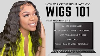 WIGS 101 | Which Type of Wig is Best for you ❓🤔🤔 WATCH THIS BEFORE BUYING A WIG | Ft. Luvme Hair