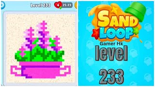 Sand loop level 233 Walkthrough Solution