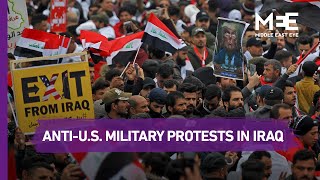 Anti-U.S. Military Protests in Iraq