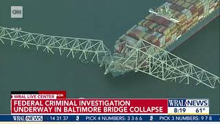 Sources: FBI opens criminal investigation into Baltimore bridge collapse