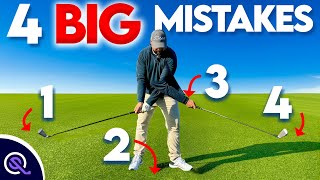 THE 4 HUGE MISTAKES you make when hitting IRONS (and how to fix them)