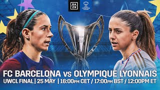 Barcelona vs. Olympique Lyonnais | UEFA Women’s Champions League Final 2024  Mat