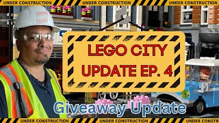 LEGO City Update Ep. 4 PLUS GIVEAWAY  -  #lego #legocity #haul