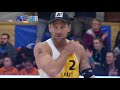 best actions plavins tocs vs doppler horst bronze medal match eurobeachvolley 2018