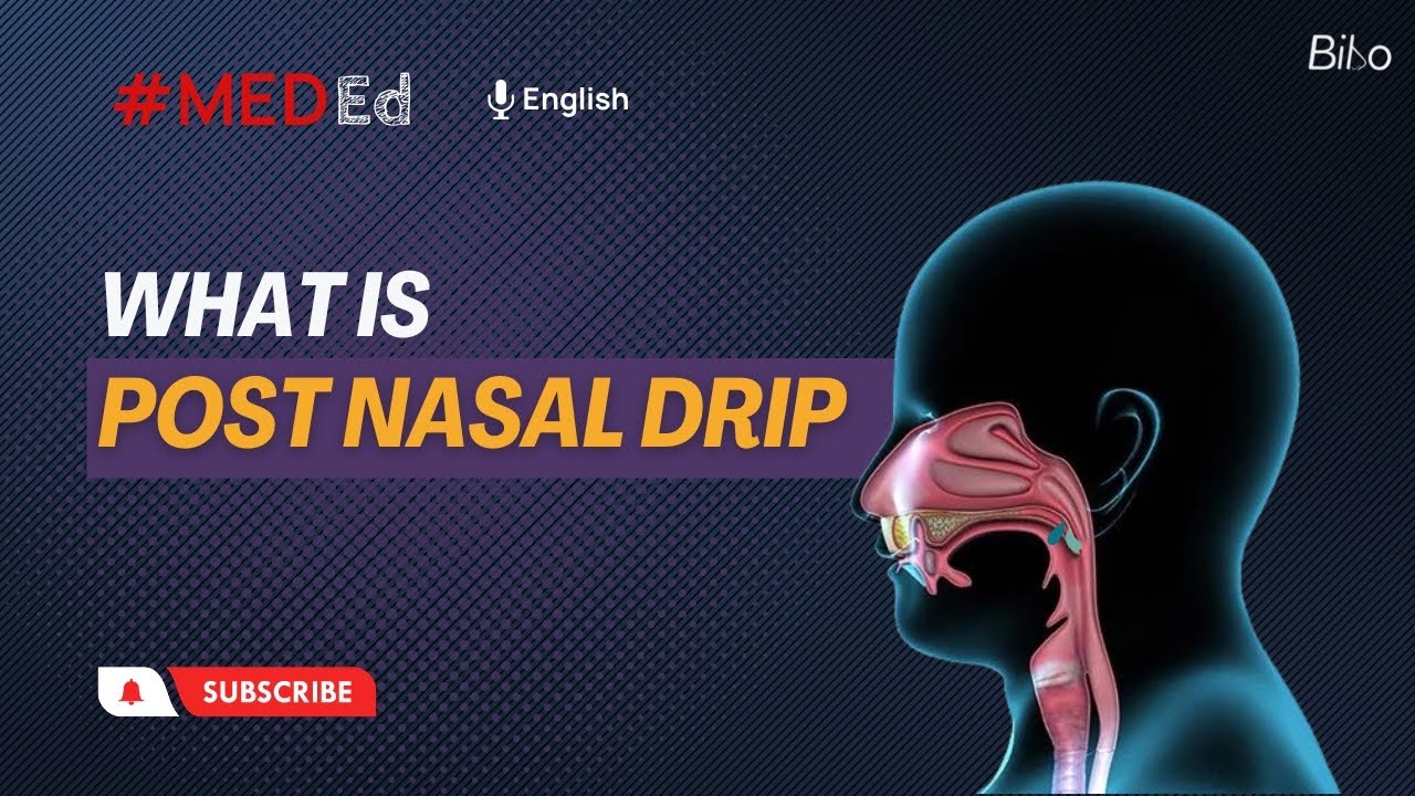 Understanding Post Nasal Drip | MedEd | Bibo | English - YouTube