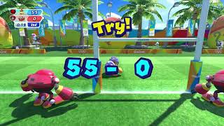 Mario & Sonic at the Rio 2016 Olympic Games - Rugby Sevens #124 (Team Bowser/Princesses V8)