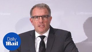 Lufthansa CEO speaks out for first time since crash - Daily Mail