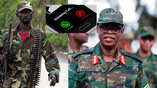 Gen JAMES Kabarebe YIVUGANIYE N'ABO MURI FDRL KURI TELEPHONE! IKIGANIRO CYOSE CYUMVE HANO