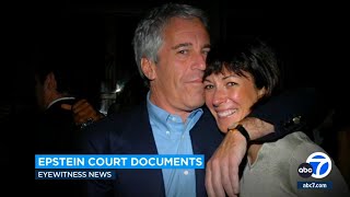 Court documents naming Jeffrey Epstein's associates unsealed