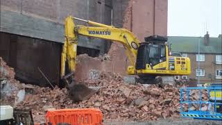 Wakefield Cinema Demolition...10th January, 2023