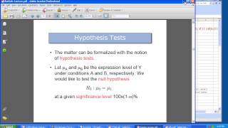 Microarray Data Analysis Lecture 2