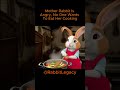 mother rabbit is angry no one wants to eat h bunny kitty rabbit rabbitrescue