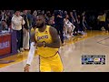 LeBron James makes the whole Lakers arena go crazy after hitting 