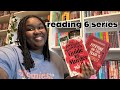 trying to finish series i’m in the middle of: reading murder mystery books part 2