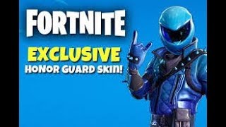 fortnite free honor skins code in des and how to get it - fortnite honor guard skin free code