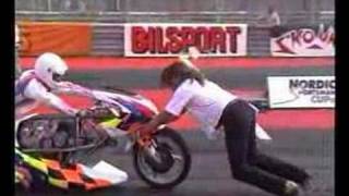 Dragrace Mantorp 1997: Teboul vs Koedam