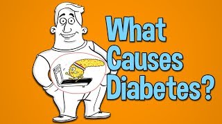 What causes diabetes, high blood sugar and type 2 diabetes