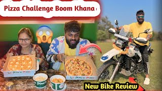 Pizza Challenge Boom Khana // New Bike Review