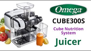 Omega CUBE300S Cube Juicer Reviews - Omega CUBE300S Cube Nutrition System Juicer