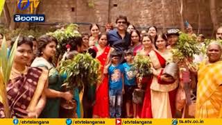 Nagarjuna Accepts Green Challenge | from TRS MP Santosh Kumar | Plants Saplings