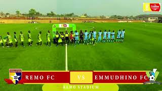 TCCCup Match Highlights: Remo Stars U19 vs Emmydinho