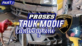 HANYA ADA 2 DI DUNIA😱 ||Proses Modif Truk TER-EXTREME‼️ Dengan Konsep Lamborghini CENTENARIO part 1