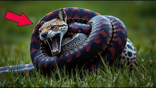 PYTHON Attacks Pregnant Bobcat But Something AMAZING Happens