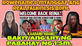 rowename d mtanggap Ang real talk ni sis bofil @AnnaluzYuson #biradorpikwa @nayaballocanag6538