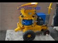 high quality shotcrete machine gunite machine make by lead equipment