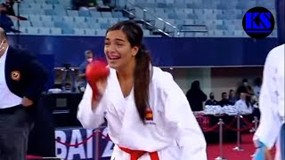 Maria Torres Garcia (ESP) vs Menna Shaaban (Egypt), Final WKF Dubai 2021 68+